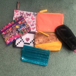 7 Ipsy makeup bags